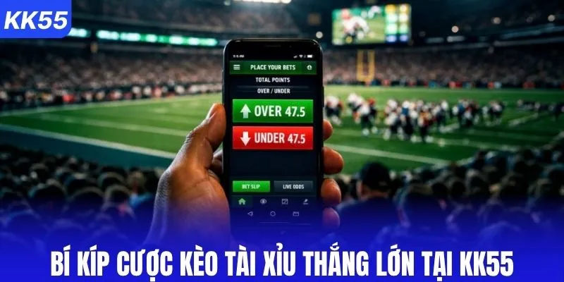 Bí kíp cược tài xỉu trong bóng đá thắng lớn