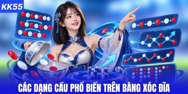 Các dạng cầu phổ biến trên bàng xóc đĩa